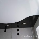 Натяжной потолок на кухне под ключ